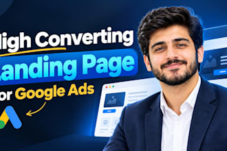design build a high converting wordpress landing page for google ads leads