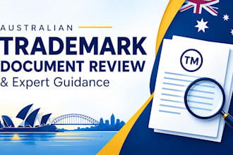 review your australian trademark documents and provide expert guidance