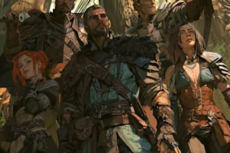 illustrate your dungeons and dragons rpg character or party