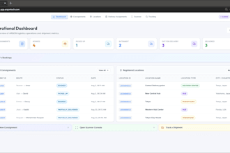 develop a custom logistics, courier and delivery management system