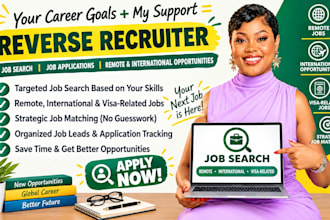 be your reverse recruiter, job application, apply for jobs job search visa apply
