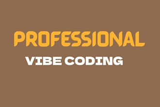 do a professional website vibe coding