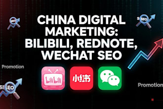 do bilibili promotion, rednote marketing, bilibili video marketing, wechat SEO