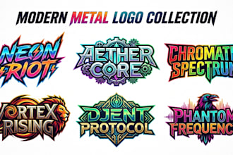 do modern metal, djent, progressive metal and metalcore logo