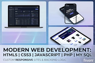 do build the premium design and fully functionable web site