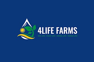 design minimalist stunning logo for a whole foods farmer