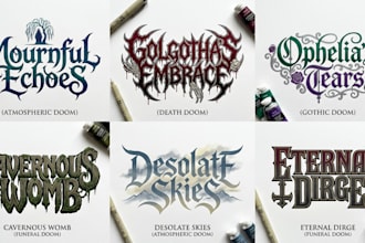 do death doom, gothic doom, atmospheric funeral doom logo