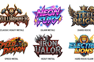 do classic heavy metal hard rock glam metal speed metal logo