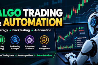 create an algorithmic trading strategy and automation