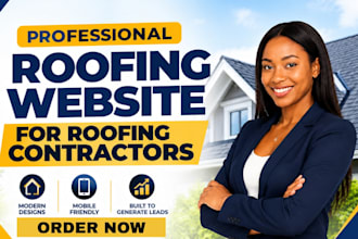 professional roofing website for roofing contractors