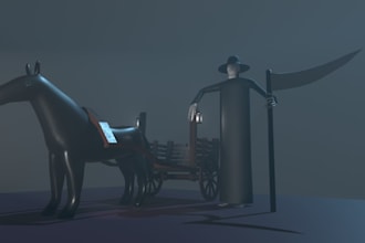 model and rig stylized characters and creatures