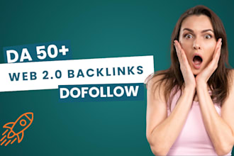 create high authority web 2 0 backlinks for SEO ranking