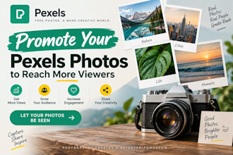 promote your pexels photos to reach more viewers