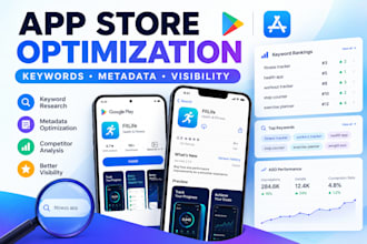 do app store optimization aso keyword research google play store mobile app