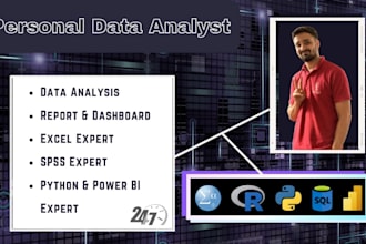 be your personal data analyst performs data analysis using python and spss