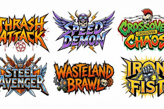 do old school thrash speed metal crossover heavy metal logo