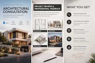 provide professional architectural design consultation