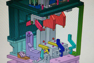 do professional 3d mechanical design in solidworks