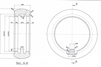 create mechanical drafting, industrial cad drawings, and fabrication blueprints