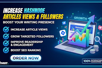 promote your hashnode articles to increase views and followers