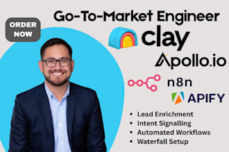 clay com lead enrichment clay expert workflows integration apify expert