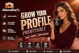 promote alternativeto profily organically for more viewers followers and engage