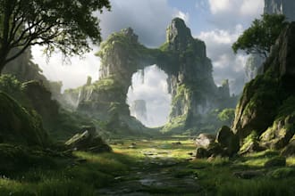 create breathtaking environmental concept art