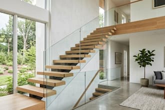 redesign your staircase, railing, foyer and under stair space in 3d