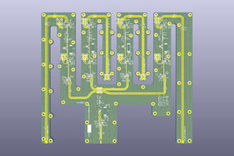 design schematic, pcb design by kicad and hardware prototype,gerber,bom