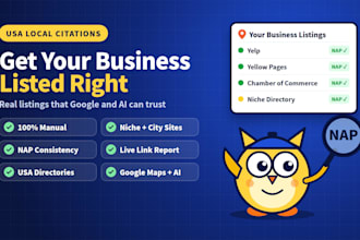 build niche USA local citations and directory submission