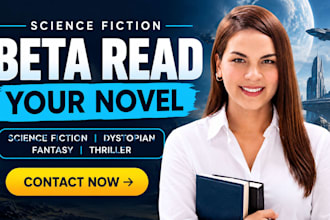 beta read science fiction beta reader dystopian fantasy thriller novel reader