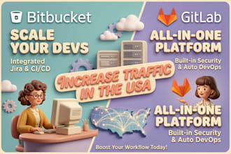 promote your bitbucket, gitlab to increase exposure visibility and traffic