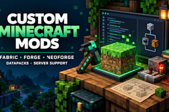 develop minecraft mods for fabric forge and neoforge