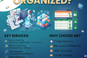 clean, format, merge, split excel, data cleanup