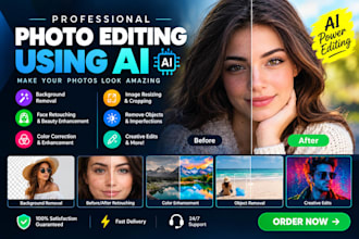 professionally edit your photos using ai technology