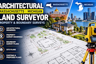 massachusetts michigan land surveyor property and boundary surveys