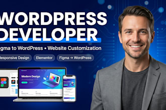 design or redsign your website with elementor