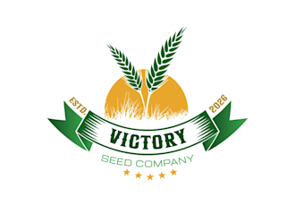 design a professional farm, farming, organic, or agricultural logo