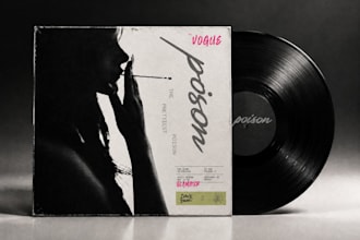 design a nostalgic album cover