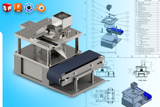 design industrial machines and mechanical systems in solidworks