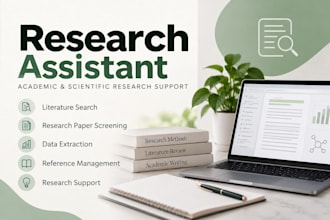 be your research assistant for academic and scientific research
