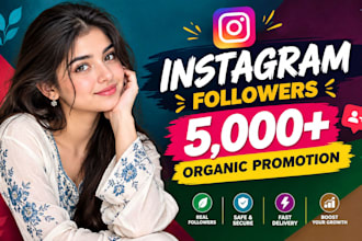 instantly get 5000 real instagram followers
