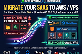 migrate your saas to vps or AWS ec2 to cut cloud costs