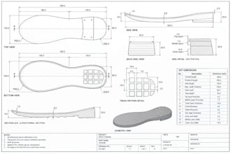 do professional 2d technical drawings and assembly drawings using solidworks