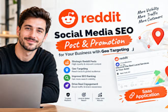 use reddit social media seo post to promote businesses with geo