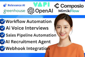 automate vapi open relevance ai greenhouse candidate screening interview booking