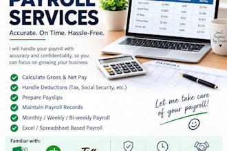 accurate payroll processing and payroll reports