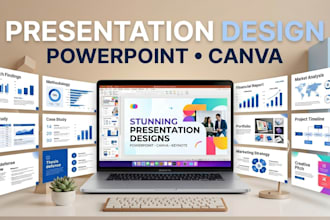 create professional powerpoint presentations and canva slides