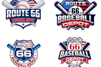 design a custom awesome baseball logo