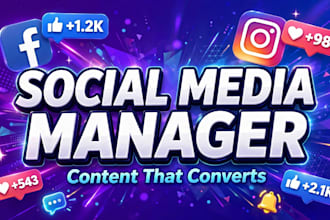 manage facebook and instagram with engaging content